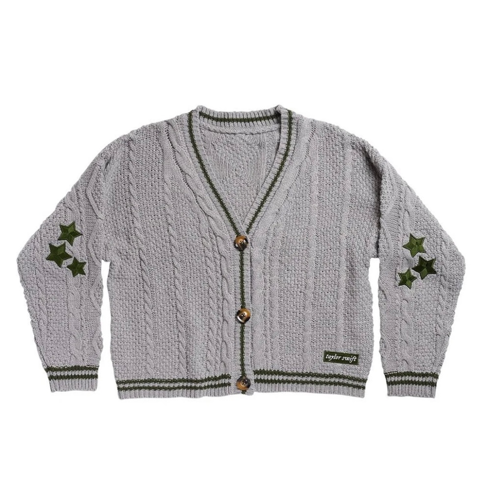Taylor Swift Grey Cardigan NEW
